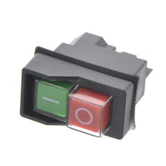 Horeca Parts COM - ON/OFF switch / mounting dimension 45x22mm / 250V / 10A / 2NO / A1 / male connection 4.8/6.3 mm - Ascaso, Bartscher, Cookmax, Epms, Fama, Fimar, Gam, Hendi, Mastro, Pizza Group, Sirman