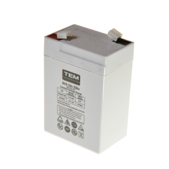Horeca Parts COM - Gel battery 6V4.5A/20hr - Hendi TEM scales