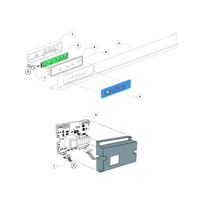 Horeca Parts COM - Dihr catering dishwasher - dw078