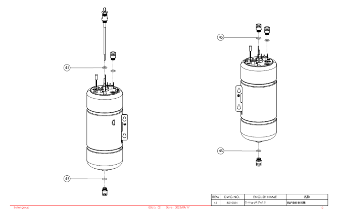 Horeca Parts COM - Automatic coffee machine Dr.Coffee COFFEEBAR PLUS B