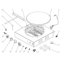 Horeca Parts COM - Pancake machine Hendi 212028