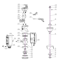 Horeca Parts COM - Blender Hendi Concept Line hand by Robert Bronwasser - code 222157