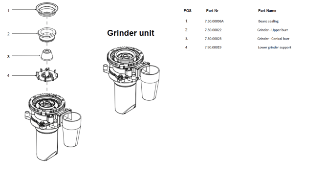 Horeca Parts COM - Automatic coffee maker Profi Line silver - Hendi 208953