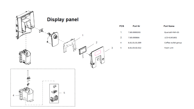 Horeca Parts COM - Automatic coffee machine XXL Hendi Profi Line