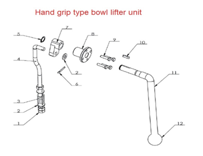 Horeca Parts COM - Planetary mixer Hendi 20L - 222843