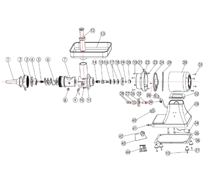 Horeca Parts COM - Hendi meat grinder 210819