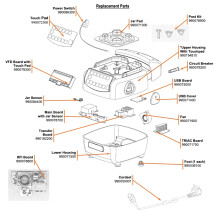 Horeca Parts COM - Blender Hamilton Beach HBH850 CE