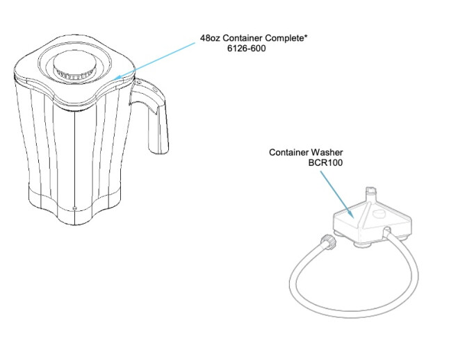 Horeca Parts COM - Blender Hamilton Beach HBH850 CE
