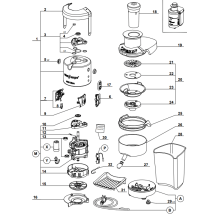 Horeca Parts COM - Robot Coupe J80 Ultra Automatic Juicer