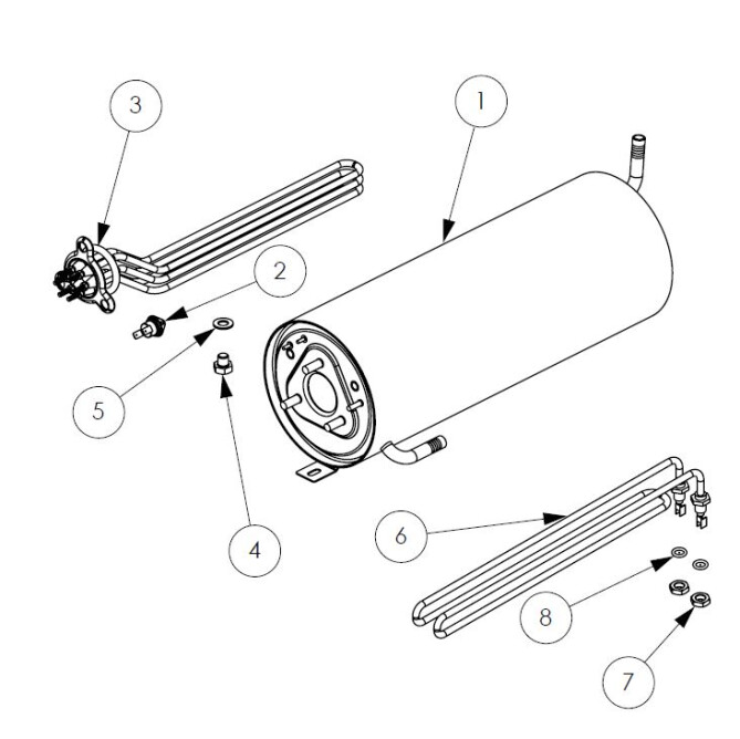 Horeca Parts COM - Dishwasher Stalgast 801566