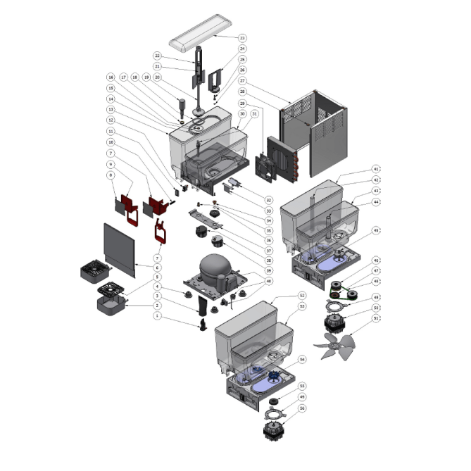 Horeca Parts COM - Ugolini COMPACT 5-8 cold beverage dispenser