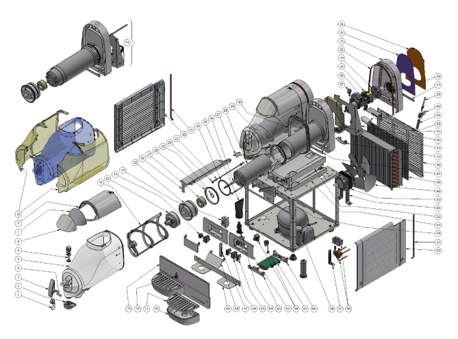 Horeca Parts COM - Ugolini NG EASY granita machine - 6 litres