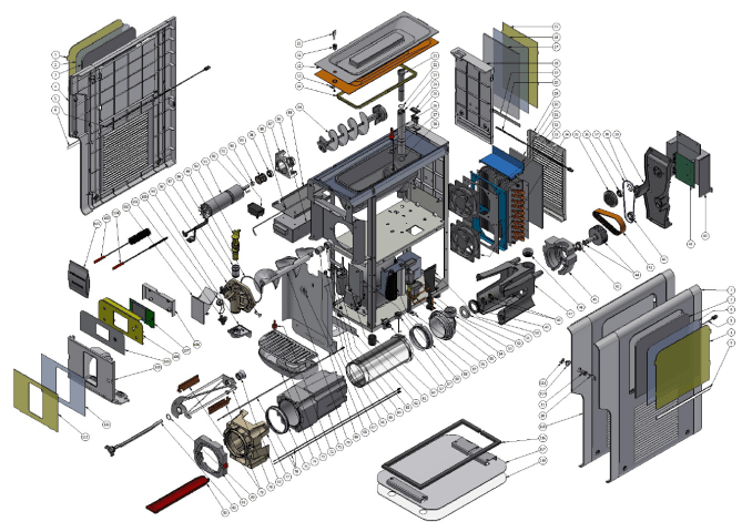 Horeca Parts COM - Ugolini QuickGEL soft serve ice cream machine