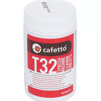 Horeca Parts COM - T32 cleaning tablets for the group head in super-automatic coffee machines, 90 × 3 g - Cafetto