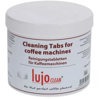 Horeca Parts COM - Cleaning tablets for super-automatic coffee machines, 100 × 3.6 g - Lujo Clean