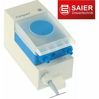 Horeca Parts COM - Speed/time-controlled dosing pump 4.5 l/h, 230V AC, for detergent, hose Ø 5×8 mm, suction level 1.7 m - Saier