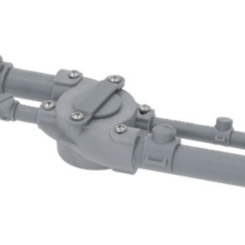 Horeca Parts COM - Washing and rinsing arm, washing arm length 500 mm, rinsing arm length 500 mm, 8 washing nozzles, 6 rinsing nozzles - Project Systems dishwasher (3743028)
