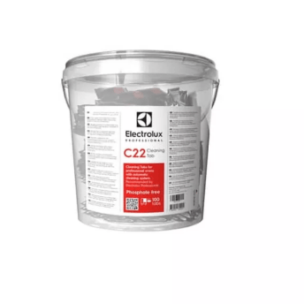 Horeca Parts COM - C22 cleaning tablets for ovens with integrated cleaning cycle, 100 × 65 g, weight 5.000 kg - Electrolux