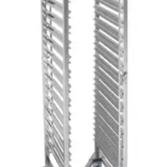 Horeca Parts COM - Transport trolley for 15× GN 1/1 containers, compact, 445 x 610 x (H) 1710 mm, Hendi