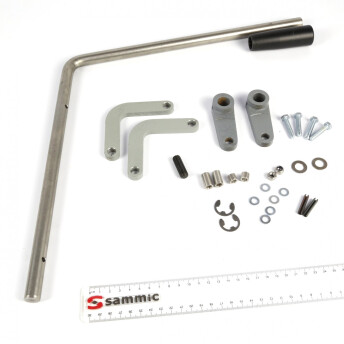 Horeca Parts COM - Bowl lifting lever set - Sammic planetary mixer BE-20, BE-30