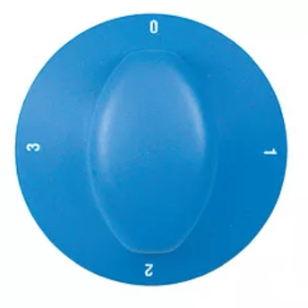 Horeca Parts COM - 4-position switch knob dia. 70mm mount 6x4.6mm blue