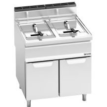 Horeca Parts COM - Double gas deep fryer - 20+20 litres - 33 kW - GGM Gastro (GFB879T-20+20)