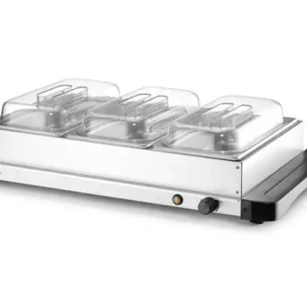 Horeca Parts COM - Electric warmer 3x GN 1/3 400 W Hendi 201749