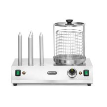 Horeca Parts COM - Hendi hot dog sausage and bun warmer 265031