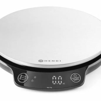 Horeca Parts COM - Kitchen scales, 3 kg, HENDI, 165x180x(H)31mm