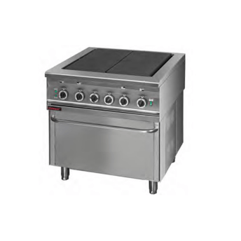 Horeca Parts COM - Electrical kitchen with an electric oven Kromet 000.KEZ-4u / PE-2