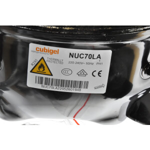 Horeca Parts COM - Compressor NUC70LA gas R290 - Refrigerated display case Hendi 233290, 233696