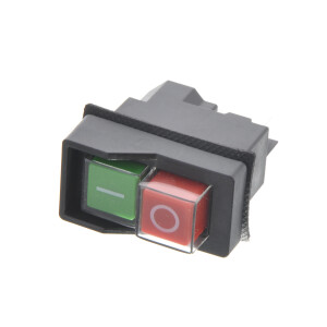 Horeca Parts COM - ON/OFF switch / mounting dimension 45x22mm / 250V / 10A / 2NO / A1 / male connection 4.8/6.3 mm - Ascaso, Bartscher, Cookmax, Epms, Fama, Fimar, Gam, Hendi, Mastro, Pizza Group, Sirman