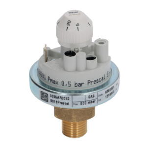 Horeca Parts COM - Hydrostat / 5-20mbar / connection 1/4" / diameter 45mm - Ambach, Electrolux, Falcon, Gico, Giorik, Juno, Krefft, Lainox, Mareno, Mastro, Olis, Sit, Whirlpool, Zanussi (3320051)