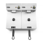 Horeca Parts COM - 2x6 litre deep fryer, Kitchen Line, 12 litres, 230V/6600W, 550x430x(H)305mm, Hendi