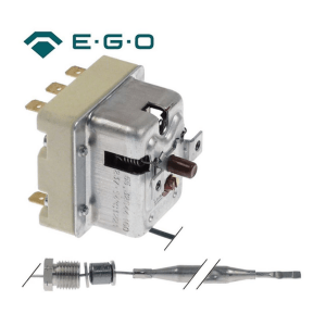 Horeca Parts COM - 3-phase safety thermostat 237 °C 6x98mm capillary length 1420mm - Giorik fryer ( 5532544190, 300109, 300169 )