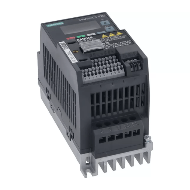 Horeca Parts COM - Siemens frequency inverter V20 200-240V 1AC 0.37KW 2.3A 6SL3210-5BB13-7BV1 - Pratica electric oven