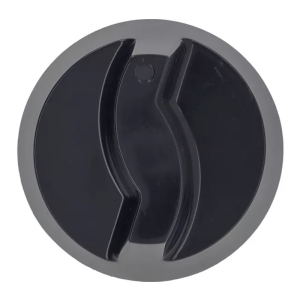 Horeca Parts COM - Zero mark knob Ø 76 mm shaft Ø 10x8 mm black (5239452)
