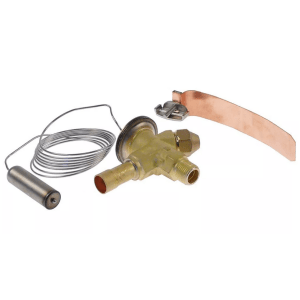 Horeca Parts COM - TS2 068Z3435–068Z3482 Thermostatic Expansion Valve, 3/8" SAE – 12 mm ODS, R404A / R507, internal balancing, temperature range -40 to +10°C - Danfoss
