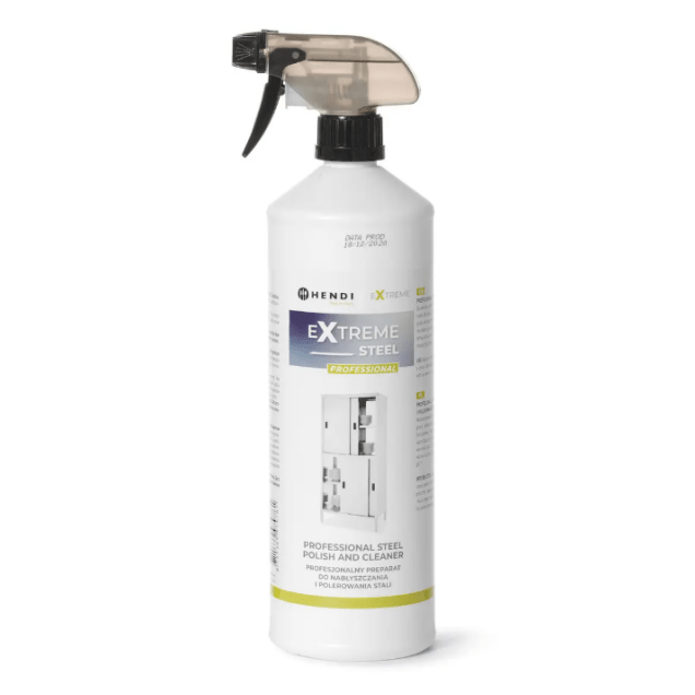 Horeca Parts COM - Hendi steel polish and shine liquid 1L (Extreme Steel)