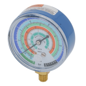 Horeca Parts COM - Pressure gauge model, 1/8" NPT connection, ø 63 mm, class 1.6, R22/R134a/R404a/R407c/R507a (800388)