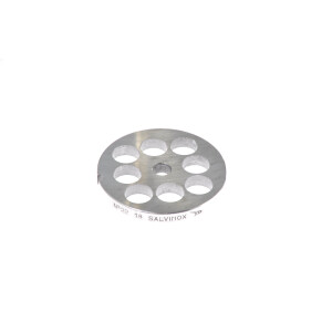Horeca Parts COM - Strainer 18 mm - Meat mincer type 22 (SALVINOX, type Enterprise, dimension 82 mm)