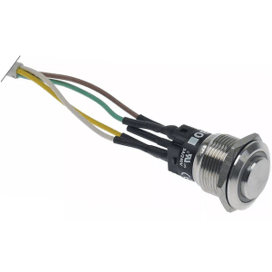 Horeca Parts COM - Illuminated button ø 19 mm, 1NC, 240V, cable 700mm - 3A - Berkel
