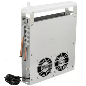 Horeca Parts COM - CNS evaporator H 425mm L 380mm with 2 fans side mounting position universal 2x 120x120mm